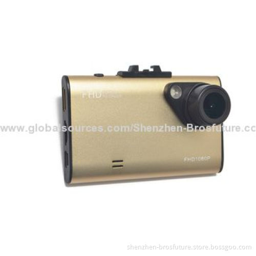 New Model Full HD Car DVR, 88*52.5*9.3mm Dimensions